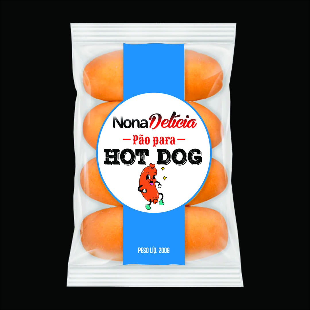 Pão de HOT-DOG