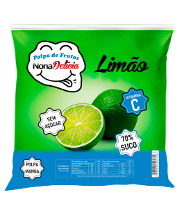 Polpa de frutas limão